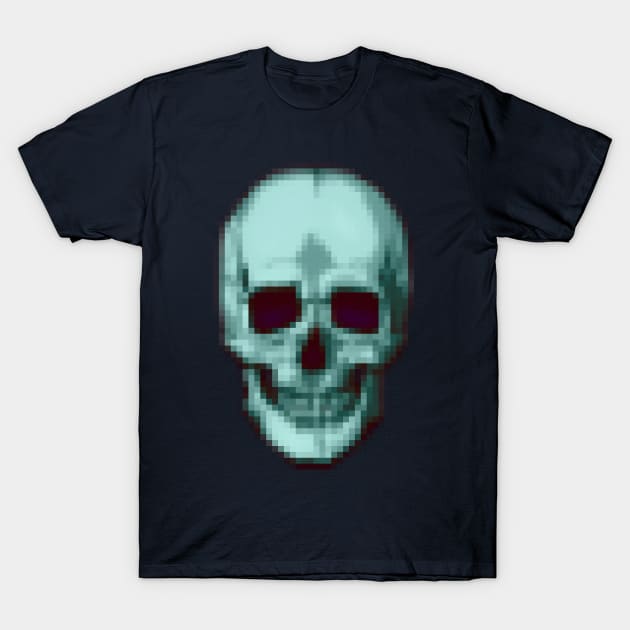 pixel-skull T-Shirt by MunkeeWear